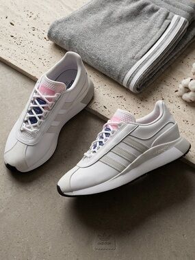 ADIDAS ORIGINALS Sneakers Shoes SL ANDRIDGE White Grey W7 NWB NWT